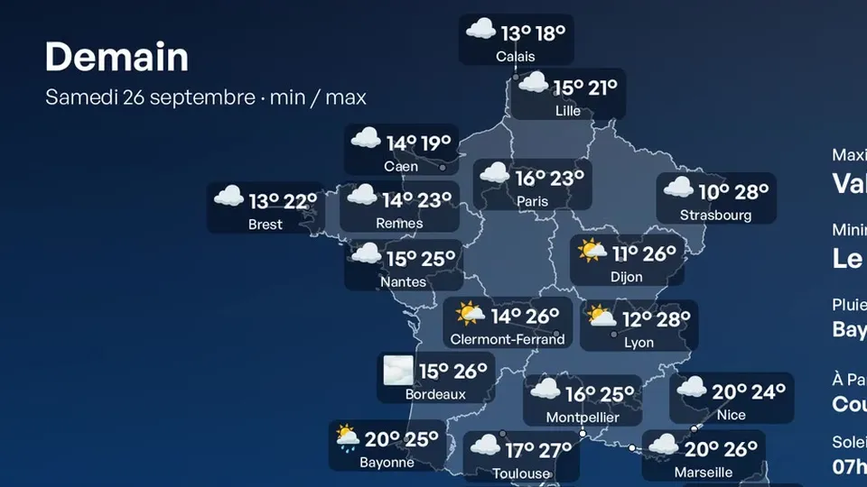 mrt météo à l'antenne