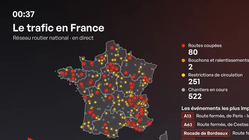 mrt trafic à l'antenne